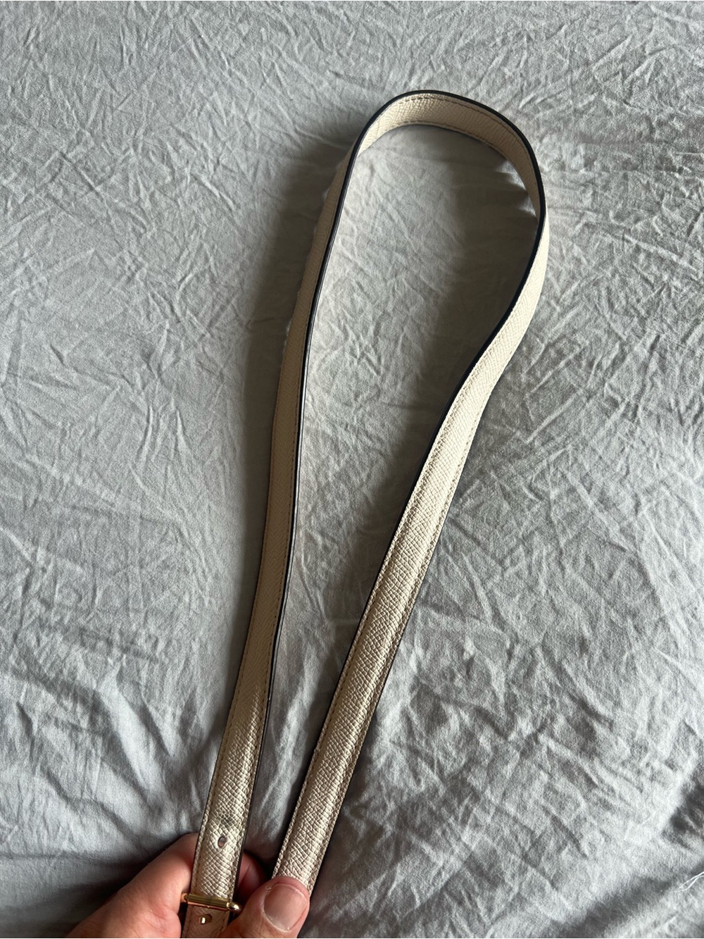 Coach Cream Leather Replacement Strap - Picture 6 of 11